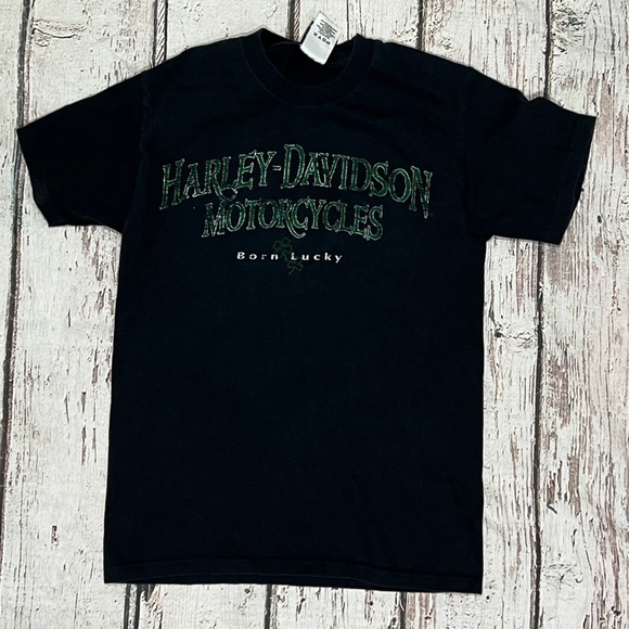Harley-Davidson Yorktown Virginia Motorcycles Biker Crewneck Tshirt - Picture 1 of 7